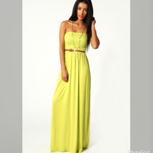lime green maxi